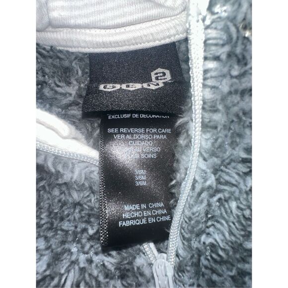 Florida Gators Jumper Infant 0-3 Months Gray Teddy Bear Bodysuit Fuzzy Gen 2 Foo - Picture 4 of 6